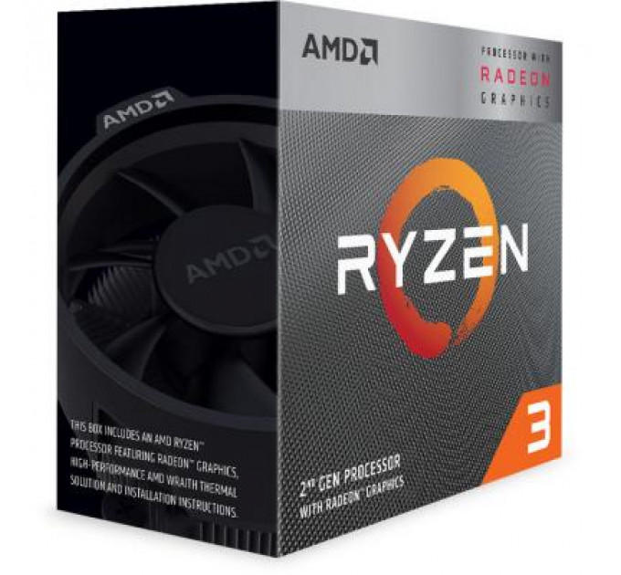 Процесор AMD Ryzen 3 3200G (YD3200C5FHBOX)