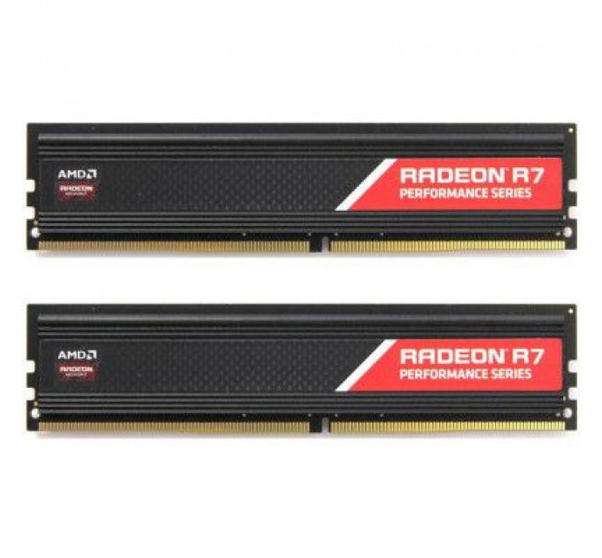 Модуль пам'яті для комп'ютера DDR4 16GB (2x8GB) 2666 MHz Radeon R7 AMD (R7S416G2606U2K)