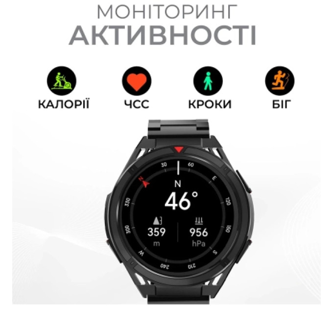 HIFuture Смарт-годинник HiFuture active black-red (active.black-red)