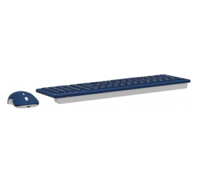 Maxxter Комплект Maxxter KMS-WCM-01BL-UA Wireless UA Blue (KMS-WCM-01BL-UA)