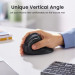 Ugreen Мишка Ugreen MU008 Vertical Wireless Black (25444)