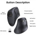 Ugreen Мишка Ugreen MU008 Vertical Wireless Black (25444)