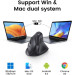 Ugreen Мишка Ugreen MU008 Vertical Wireless Black (25444)