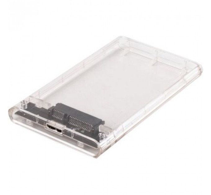 Кишеня зовнішня AgeStar 2.5", USB3.0, прозрачный (3UB2P4)
