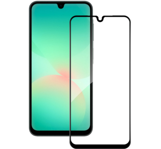 ACCLAB Скло захисне ACCLAB Full Glue Samsung A26 Black (1283126608025)