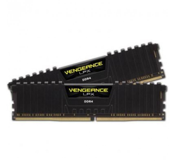 Модуль пам'яті для комп'ютера DDR4 16GB (2x8GB) 3600 MHz Vengeance LPX Black Corsair (CMK16GX4M2D3600C18)