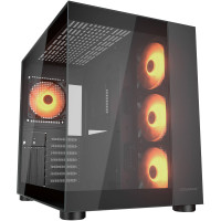 Корпус комп'ютерний Cougar FV150 RGB, чорний