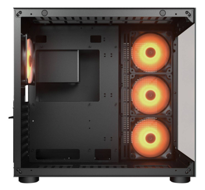 Cougar Корпус Cougar FV150 RGB Black