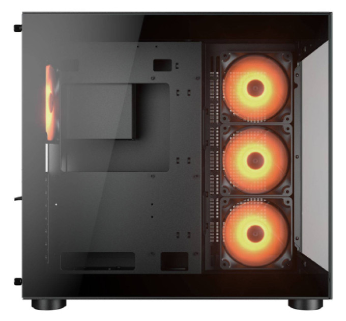 Cougar Корпус Cougar FV150 RGB Black
