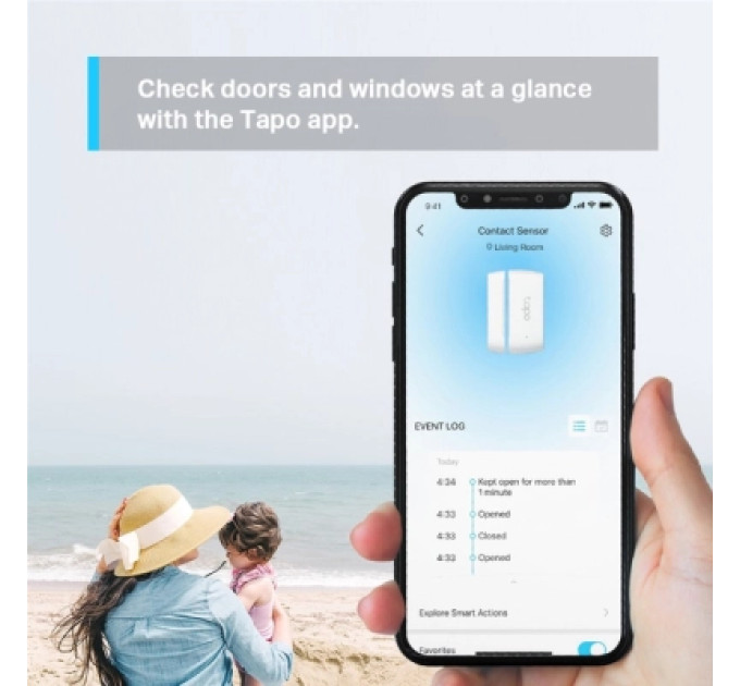 TP-Link Датчик руху TP-Link Tapo T110 smart (Tapo T110)