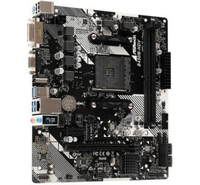 Материнська плата ASRock B450M-HDV R4.0
