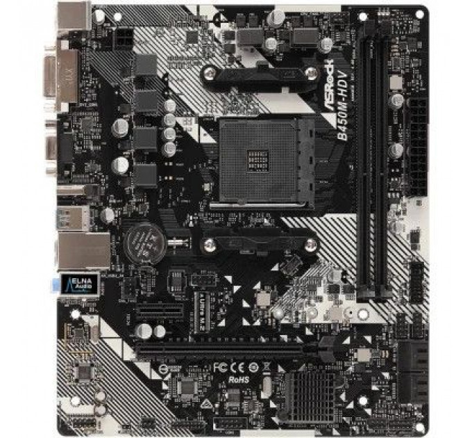 Материнська плата ASRock B450M-HDV R4.0