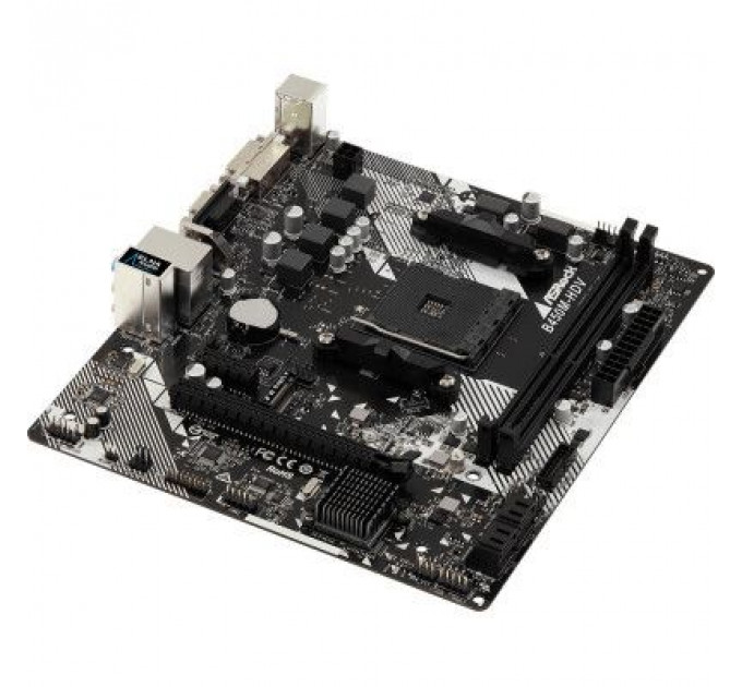 Материнська плата ASRock B450M-HDV R4.0