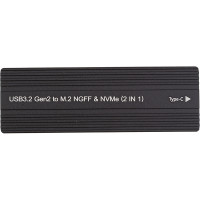 Кишеня зовнішня PowerPlant SSD Premium M.2 PCIe NGFF/NVMe USB3.2 (HC380510)