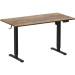 OfficePro Комп'ютерний стіл OfficePro ODE1670DW Dark Wood/Black (ODE1670DW)