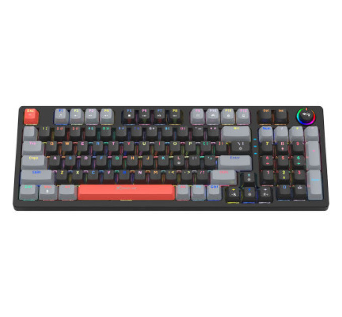 Xtrike ME Клавіатура Xtrike ME GK-987 RGB Mechanical USB UA Black/Grey (GK-987GGRUA)