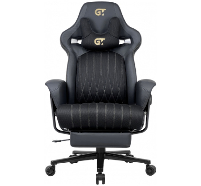 GT Racer Крісло ігрове GT Racer X-7484 Black (X-7484 Fabric Black XL)