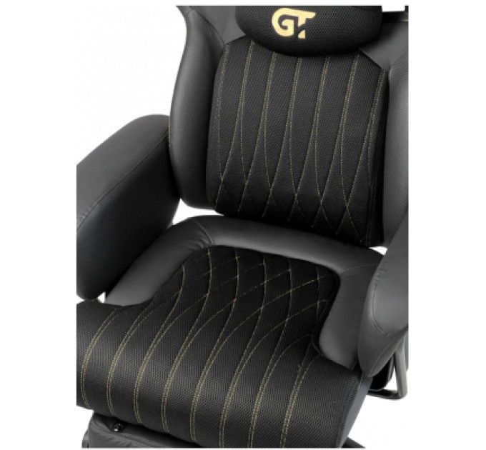 GT Racer Крісло ігрове GT Racer X-7484 Black (X-7484 Fabric Black XL)