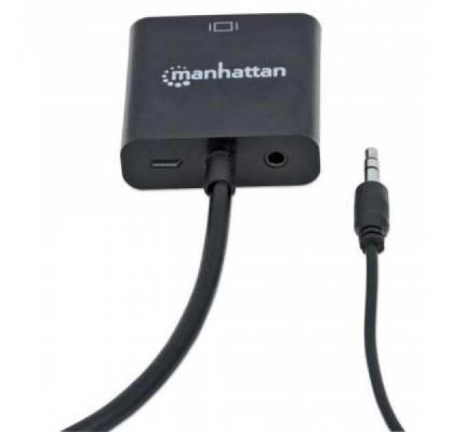 Перехідник HDMI M to VGA F Manhattan (151450)
