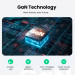 Ugreen Зарядний пристрій Ugreen 3xUSB 65W GaN (2хUSB-C+USB-A) CD244 Grey (10335)