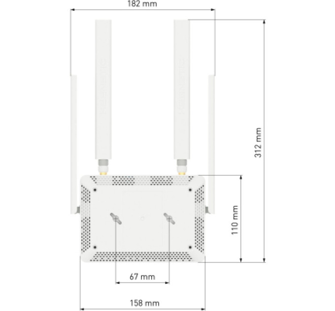 Keenetic Маршрутизатор Keenetic Explorer 4G (KN-4910)