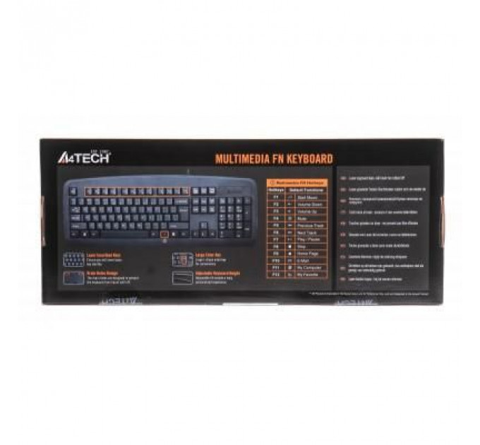 Клавіатура A4Tech KB-720 Black USB