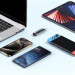 Essager Перехідник USB-C F to USB-C M digital display Essager (EZJTT-TX0G-P)