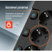 ColorWay Фільтр живлення СolorWay (CW-PSEA52SBK) 5 розеток, 2м, Black
