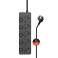 ColorWay Фільтр живлення СolorWay (CW-PSEA55SBK) 5 розеток, 5м, Black