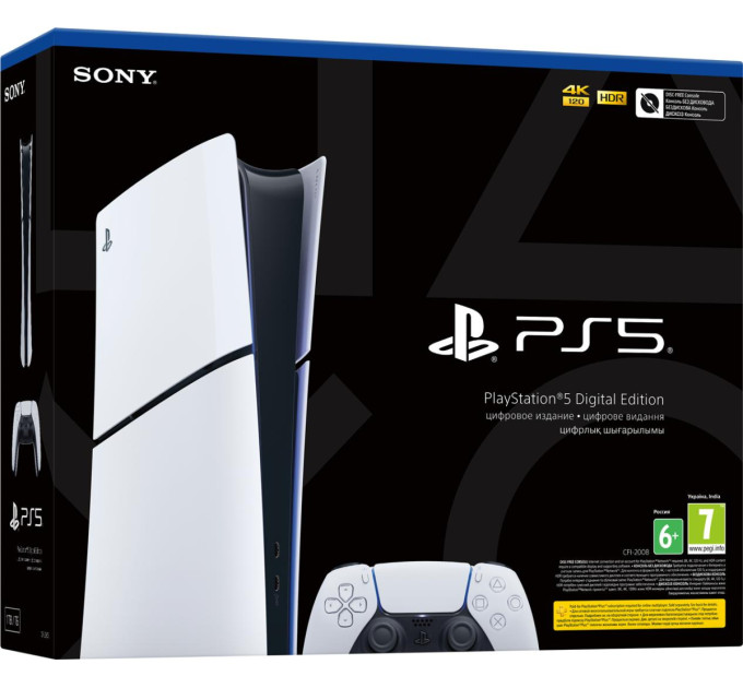 Sony Playstation Ігрова приставка Sony PlayStation 5 Slim Digital Edition (1000049750)