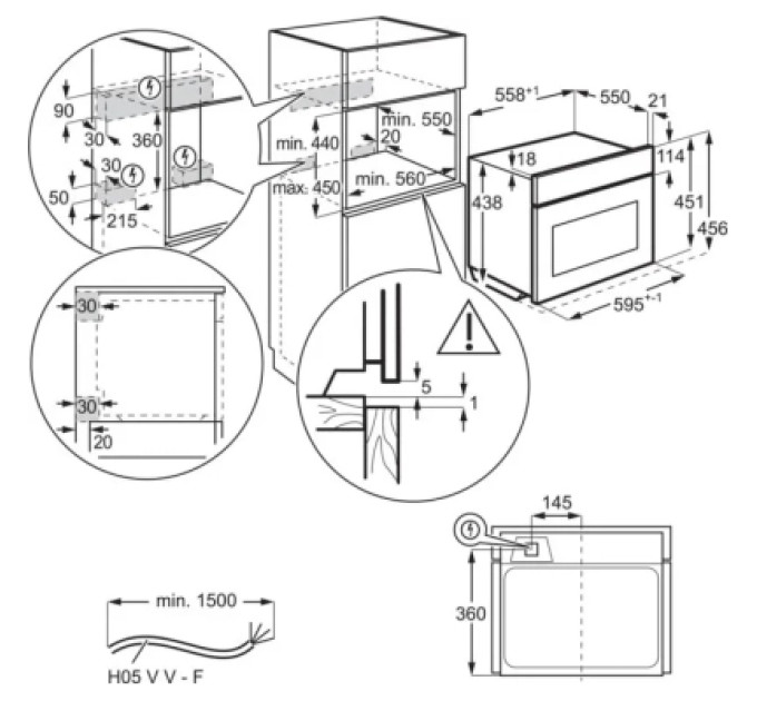 Electrolux Мікрохвильова піч Electrolux EVM8E09X