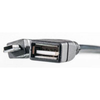 Перехідник USB 2.0 Mini 5P to AF OTG 0.1m PowerPlant (KD00AS1234)