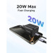 Ugreen Зарядний пристрій UGREEN USB-C PD20W GaN X512 black (55553)