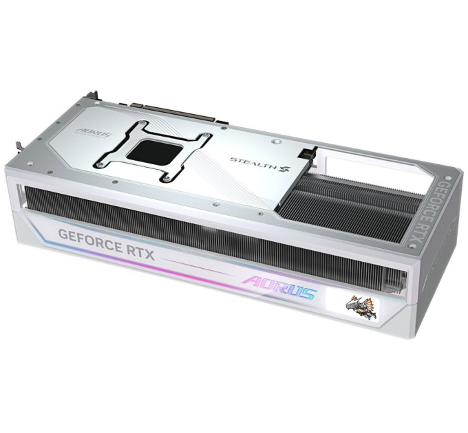 GIGABYTE Відеокарта GF RTX 5090 32GB GDDR7 Aorus Stealth Ice Gigabyte (GV-N5090AORUSST ICE-32GD)