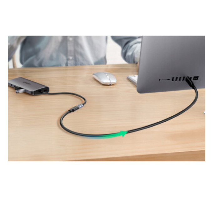 Ugreen Дата кабель USB-C to USB-C 1.0m USB 3.1Gen2 100W US353 Black Ugreen (10387)