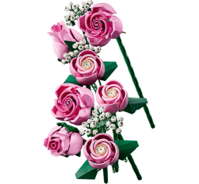 LEGO Конструктор LEGO Botanicals Букет рожевих троянд (10374)