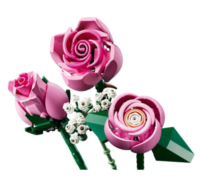 LEGO Конструктор LEGO Botanicals Букет рожевих троянд (10374)