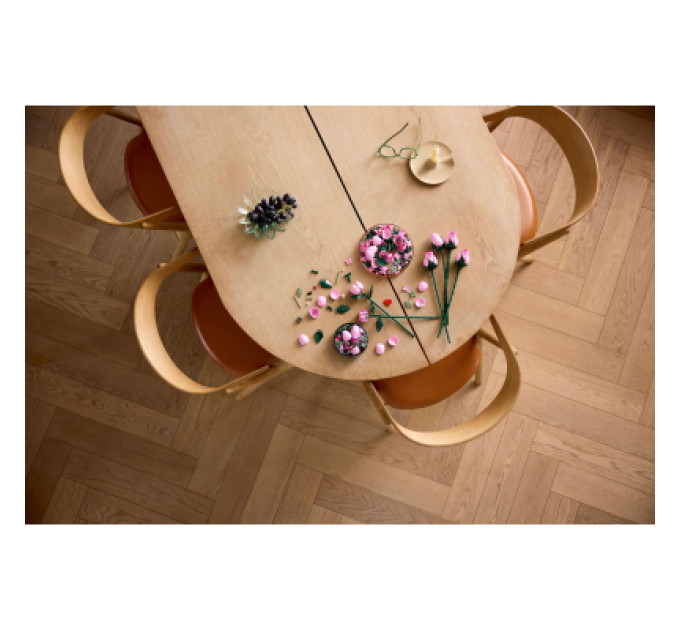 LEGO Конструктор LEGO Botanicals Букет рожевих троянд (10374)