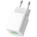ColorWay Зарядний пристрій ColorWay USB-C PD20W + 1xUSB QC4.0 white (CW-CHS062PD-WT)