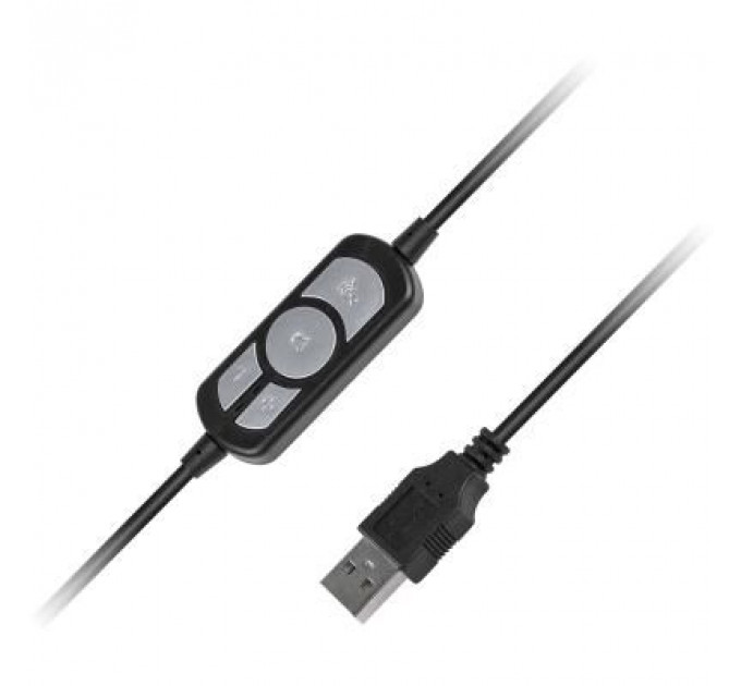 Навушники Vinga HSU60 USB Black (HSU60BK)
