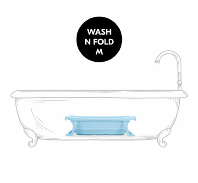Hauck Ванночка Hauck Wash N Fold M Sage (72701-0)