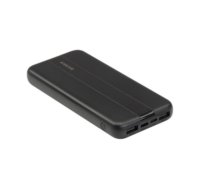 RivaCase Універсальна мобільна батарея Rivacase Rivapower 10000mAh Black (VA2041)