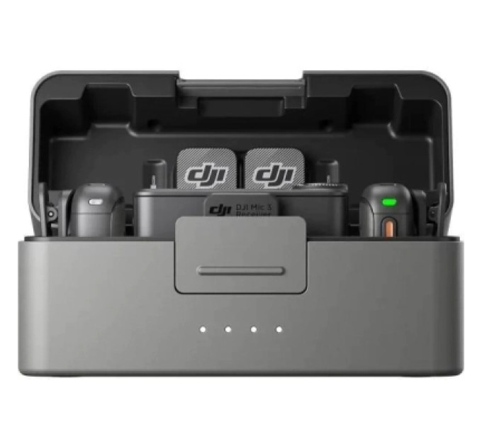 DJI Мікрофон DJI DJI Mic 3 (2 TX + 1 RX + Charging Case) (CP.RN.00000480.01)
