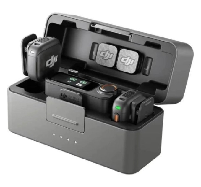DJI Мікрофон DJI DJI Mic 3 (2 TX + 1 RX + Charging Case) (CP.RN.00000480.01)