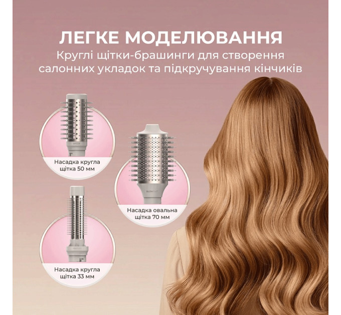 Cecotec Стайлер Cecotec AirGlam 14in1 Flex Champagne (A01_EU01_114727)