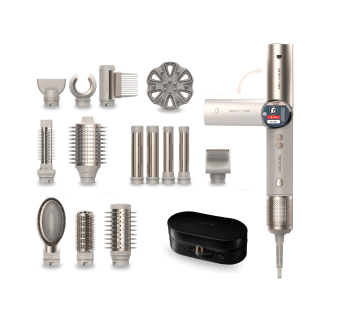 Cecotec Стайлер Cecotec AirGlam 14in1 Flex Champagne (A01_EU01_114727)