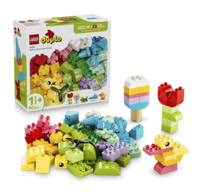 LEGO Конструктор LEGO DUPLO Classic Коробка кубиків для яскравих творчих збірок