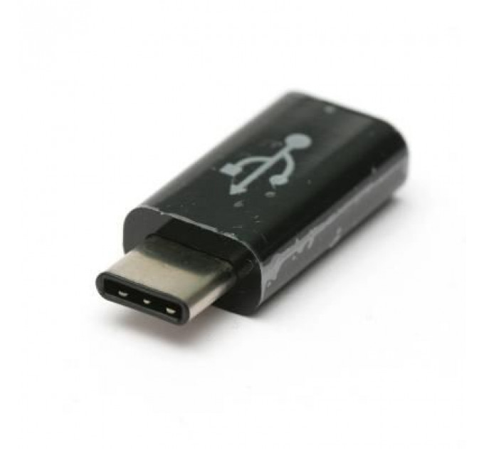 Перехідник PowerPlant micro USB to Type C (KD00AS1260)