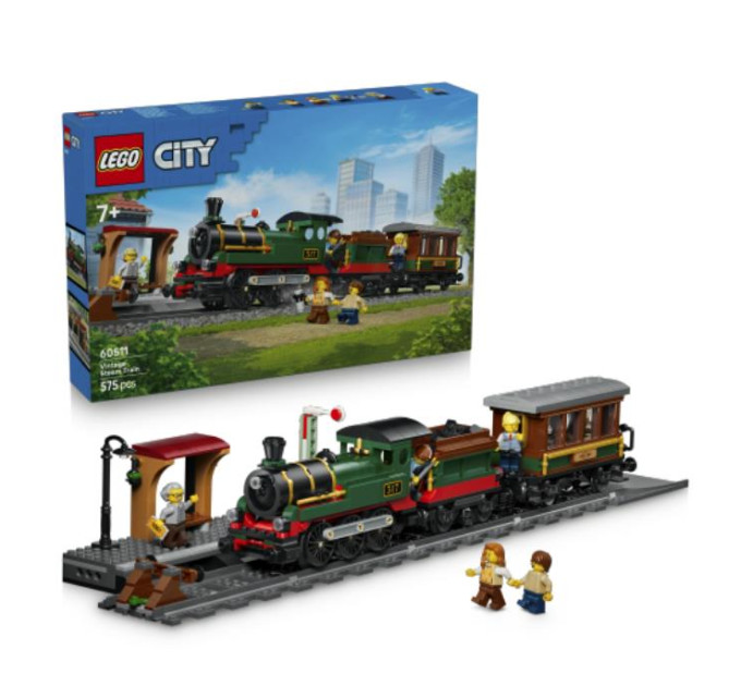 LEGO Конструктор LEGO City Старовинний паровоз