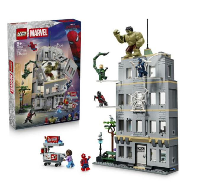 LEGO Конструктор LEGO Super Heroes  Епічна сутичка Людини-Павука проти Халка